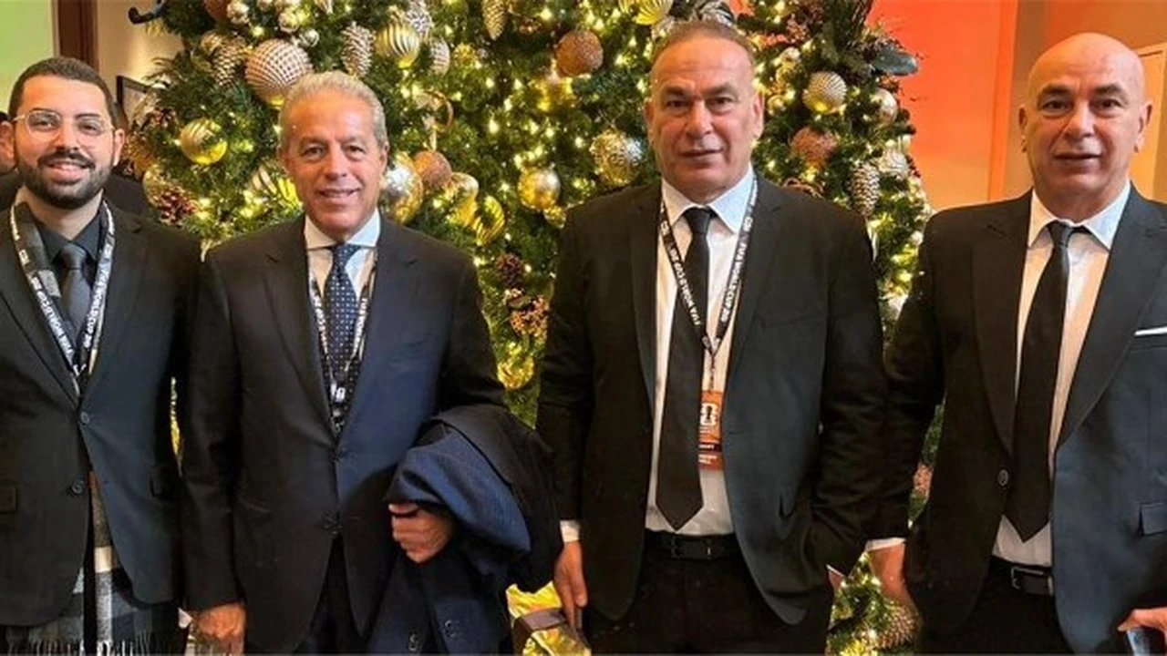 وصول حسام وإبراهيم حسن إلى مجمع جون كينيدي لحضور سحب قرعة كأس العالم 2026